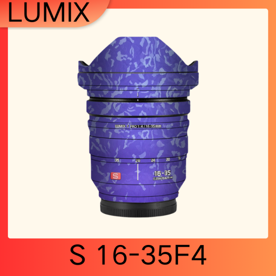 Lentes LUMIX S16-35F4  - Pele câmera, adesivo câmera - com alta resistência a arranhões, à prova d'água e com design elegante.